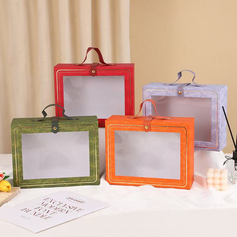 Ny uppgradering av Window Gift Box: Miljövänligt material+Högupplöst fönster