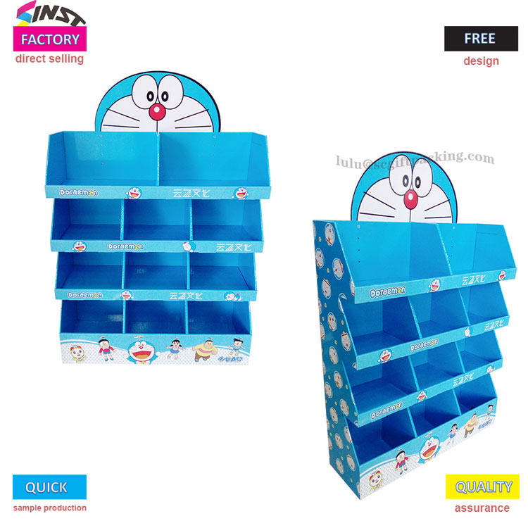 Mångfald och funktionalitet hos stormarknaden Biscuit Cardboard Display Racks