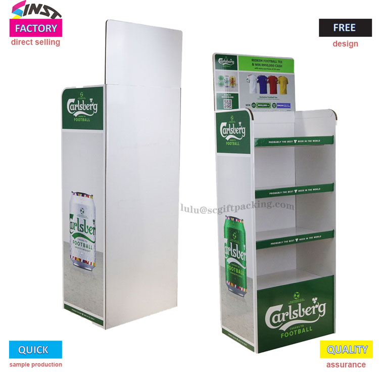 Hur kan Beer Corrugated Display Rack tända fansens entusiasm för konsumtion?