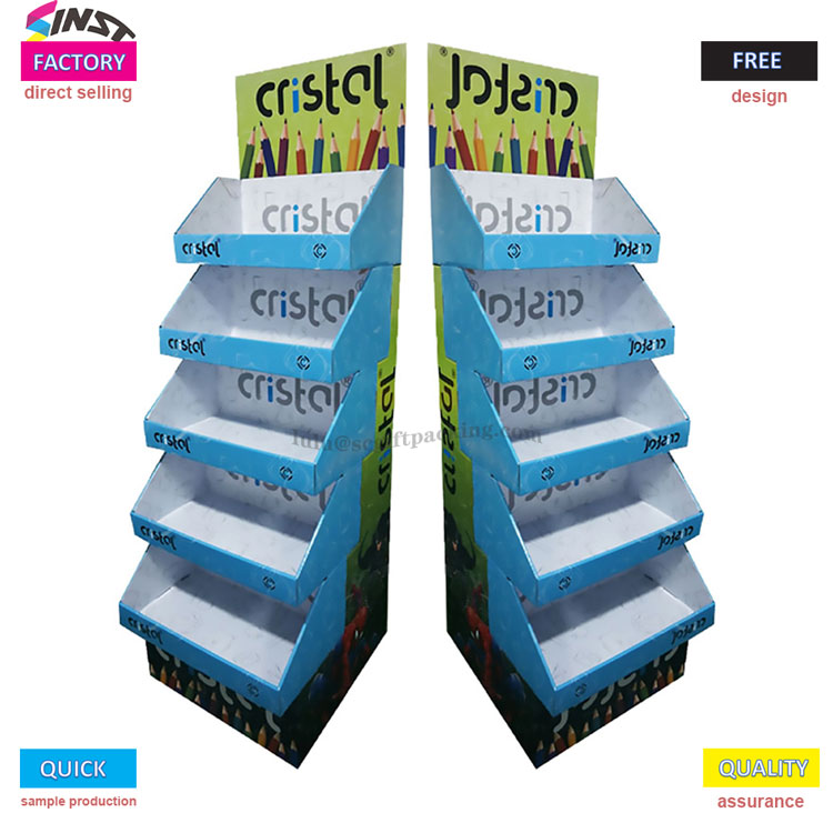 Finns det ingen höjdpunkt i visningen av färgpennor? Detta färgpennutställningsställ fångar kundernas uppmärksamhet med ett ögonkast!