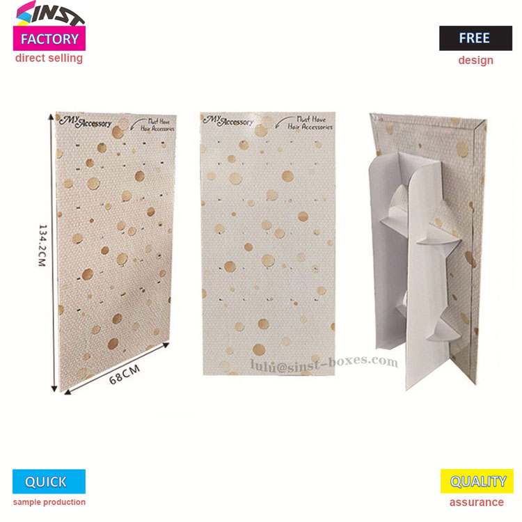 Does the traditional display stand limit your hair accessory retail sales?