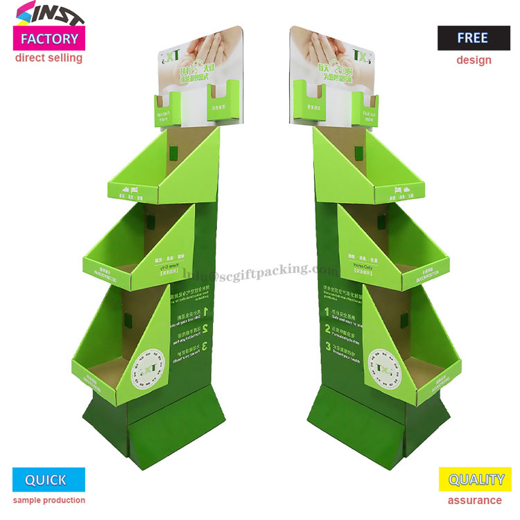 Färgpennkartong Display Rack