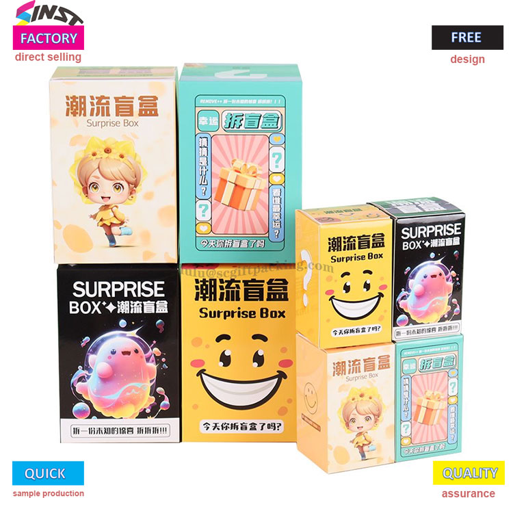 Trendy Doll Blind Box Tear Off Card Box