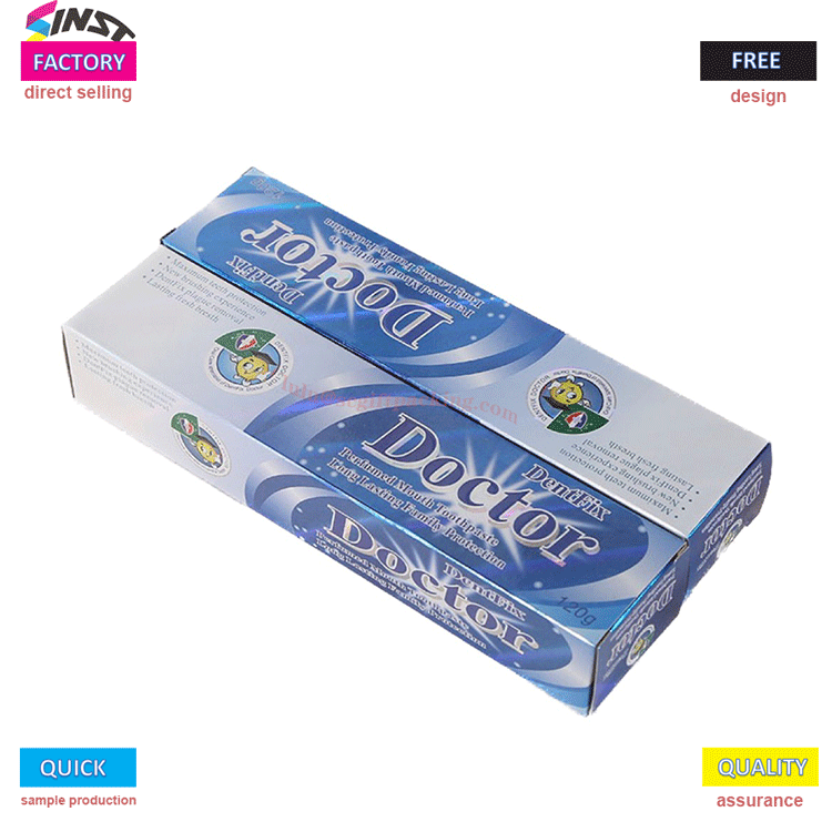 Whitening Toothpaste Packaging Box